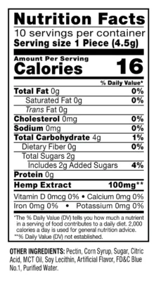 Cookies - THCA Delta 9 Infused Gummy 100mg - Adios MF - Image 2
