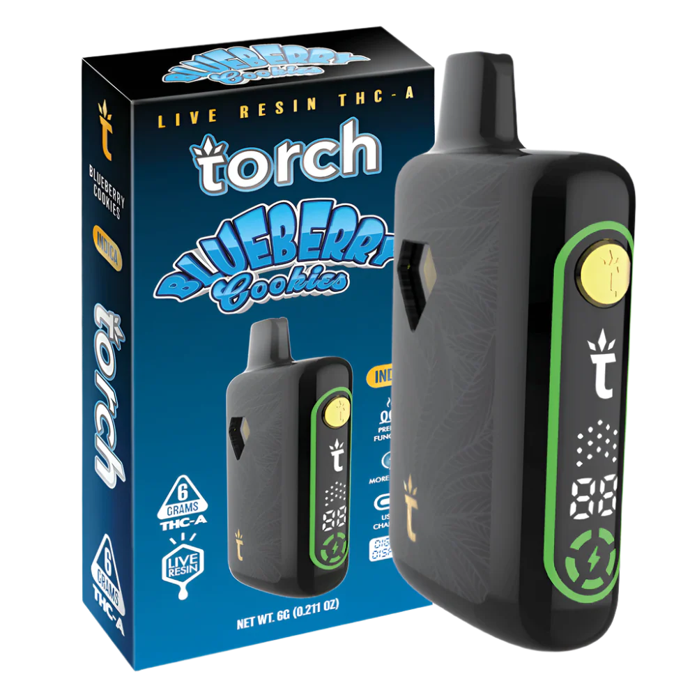 Torch_Pulse_6G_BlueBerry_Cookies_8266a25a-f3f5-4e6d-a25e-5090a5bc0d43 Torch Live Resin 6g | Blueberry Cookies | Indica - Image 1