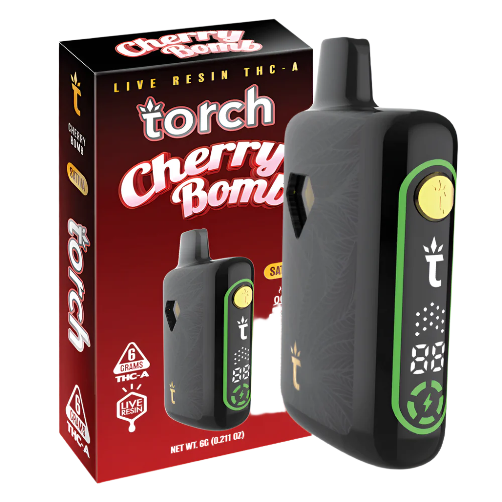 Torch_Pulse_6G_Cherry_Bomb_8f348baf-6cc3-4c67-ad5a-aa662b046ecb Torch Live Resin 6g | Cherry Bomb | Sativa - Image 1