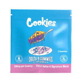 Cookies - THCA Delta 9 Infused Gummy 100mg - Berry Pie