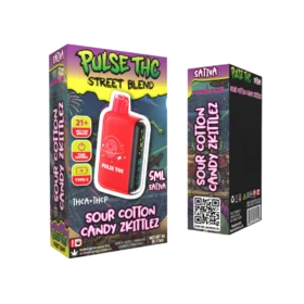Pulse THC Street Blend - SOUR COTTON CANDY ZKITTLEZ - Sativa